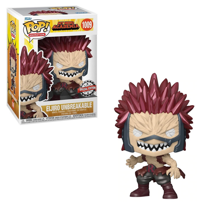 Funko POP! My Hero Academia - Eijiro Kirishima Unbreakable (Metallic) Vinyl Figure #1009 Special Edition Exclusive - for just $25! 