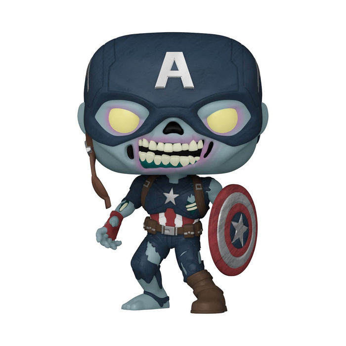 Funko POP! Marvel: What If - Zombie Captain America Vinyl Figure #941 - for just $11.99! 