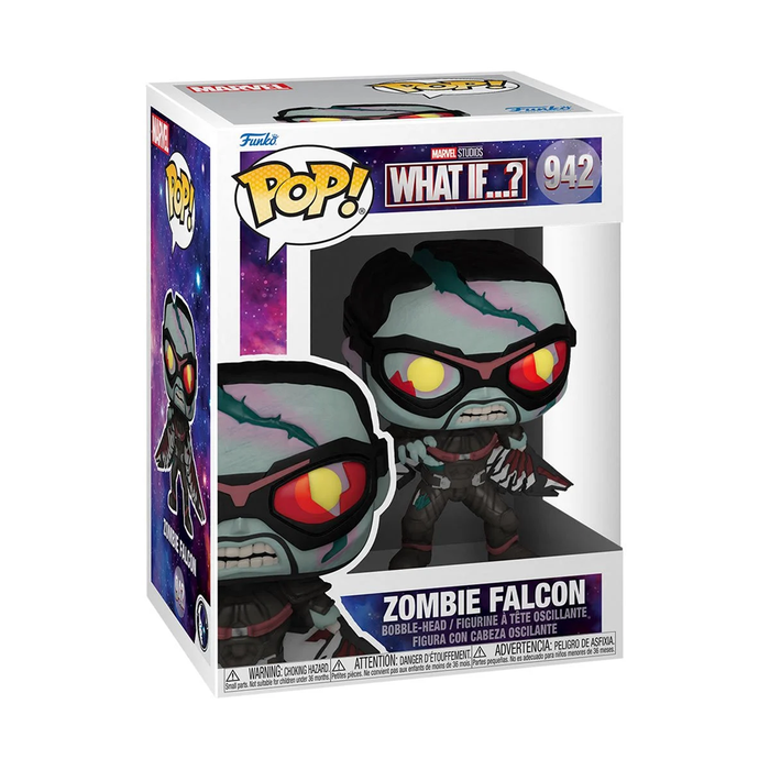 Funko POP! Marvel: What If - Zombie Falcon Vinyl Figure #942 - for just $11.99! 