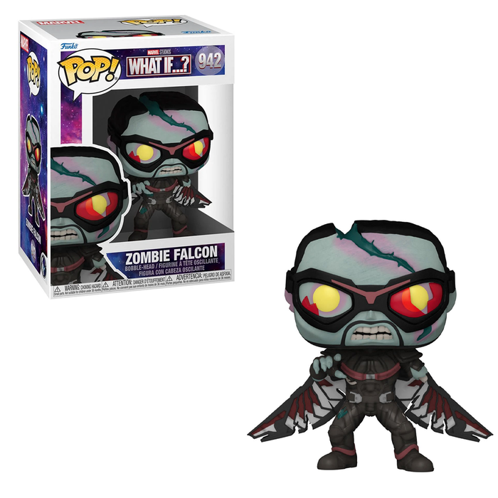 Funko POP! Marvel: What If - Zombie Falcon Vinyl Figure #942 - for just $11.99! 