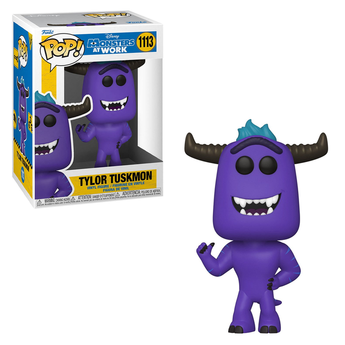 Funko POP! Monsters at Work - Tylor Tuskmon Vinyl Figure #1113 - for just $11.99! 