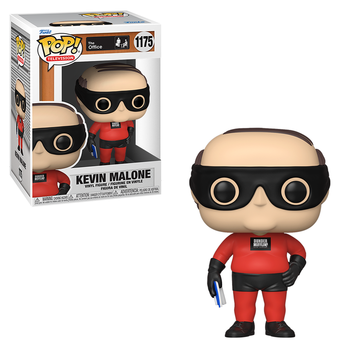Funko POP! The Office - Kevin as Dunder Mifflin Superhero Vinyl Figure #1175 - for just $11.99! 
