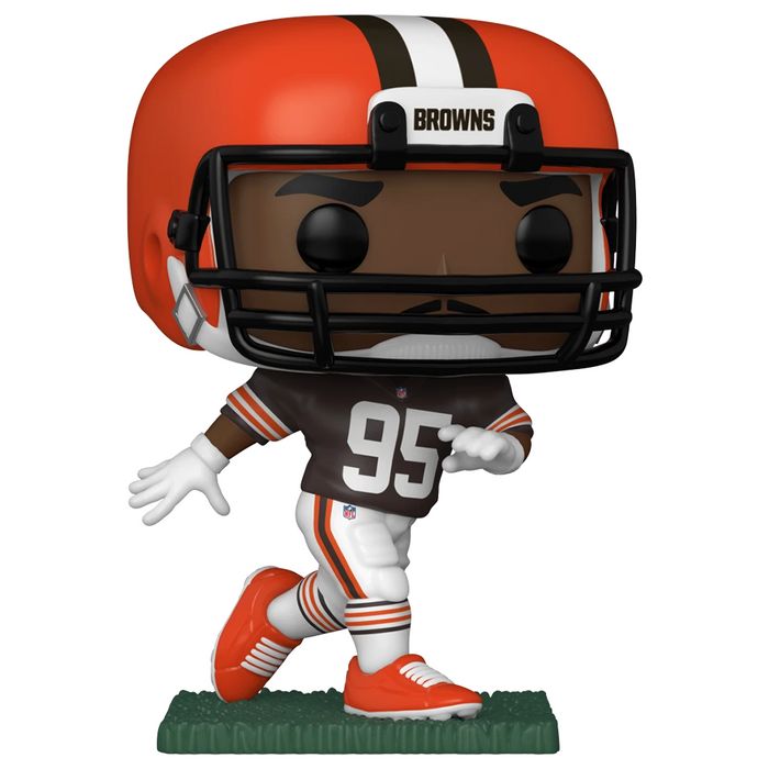 Funko POP! NFL: Browns - Myles Garrett (Home Uniform) Vinyl Figure #161 - for just $11.99! 