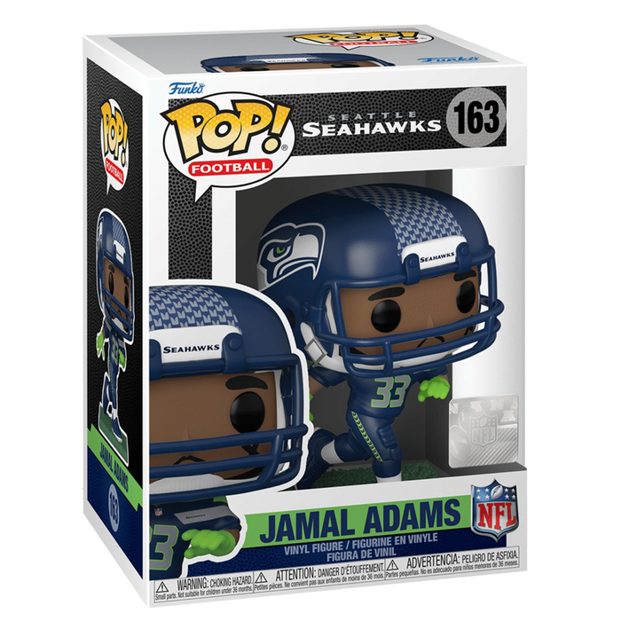 Funko POP! NFL: Seahawks - Jamal Adams (Home Uniform) Vinyl Figure #163 - for just $11.99! 