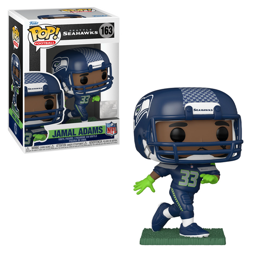 Funko POP! NFL: Seahawks - Jamal Adams (Home Uniform) Vinyl Figure #163 - for just $11.99! 