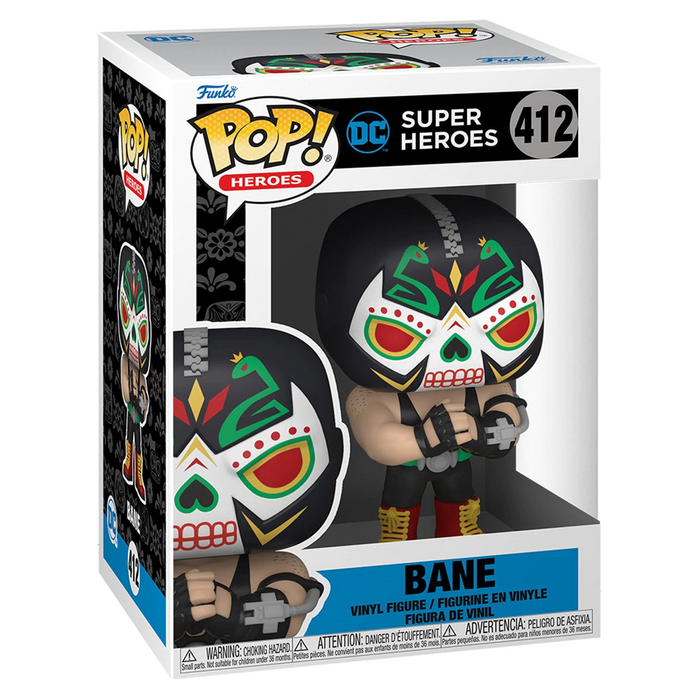 Funko POP! DC Super Heroes: Dia De Los - Bane Vinyl Figure #412 - for just $11.99! 