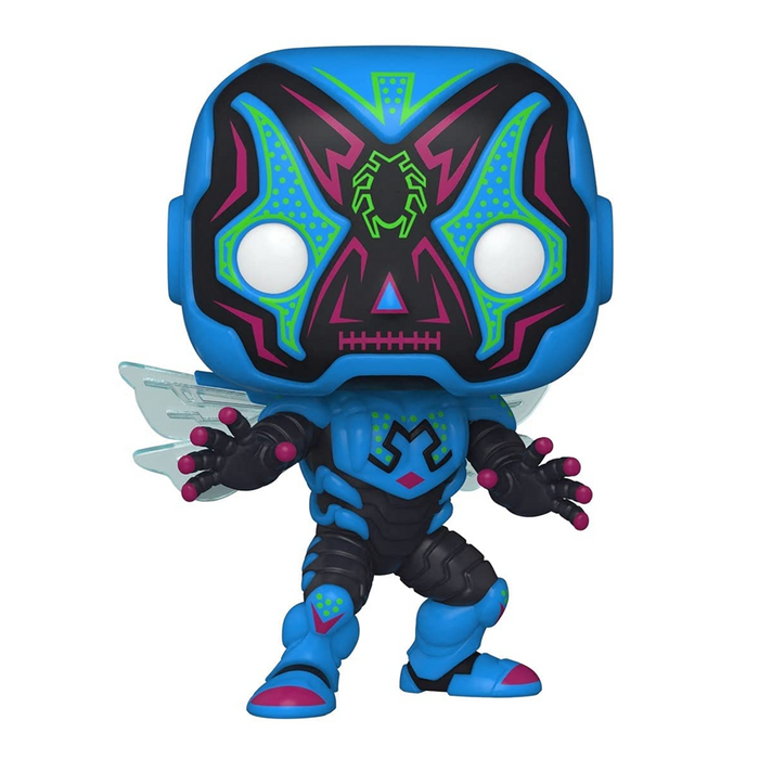 Funko POP! DC Super Heroes: Dia De Los - Blue Beetle Vinyl Figure #410 - for just $11.99! 