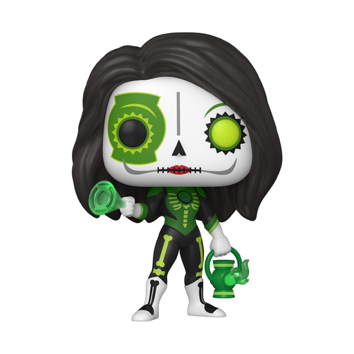 Funko POP! DC Super Heroes: Dia De Los - Green Lantern (Jessica Cruz) Vinyl Figure #411 - for just $11.99! 