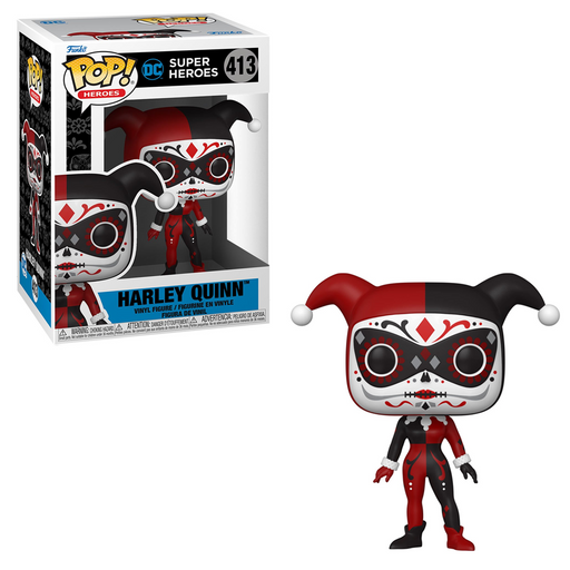 Funko POP! DC Super Heroes: Dia De Los - Harley Quinn Vinyl Figure #413 - for just $11.99! 
