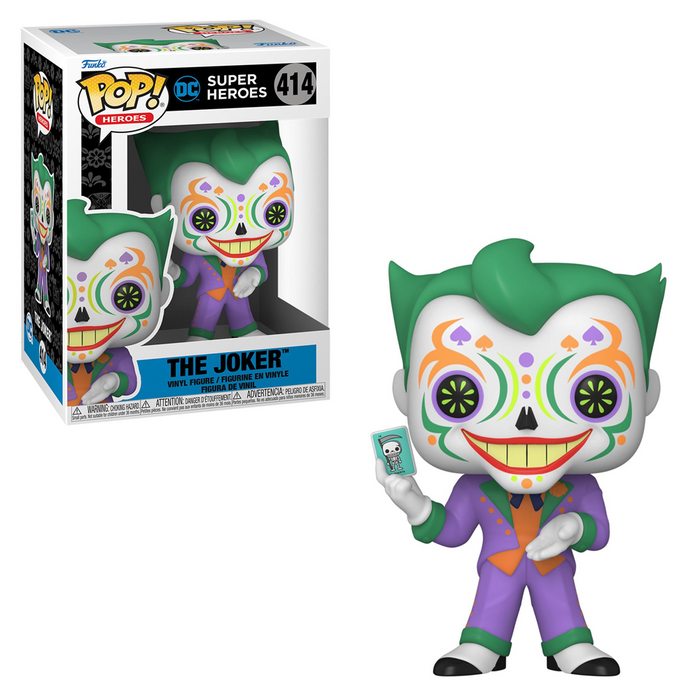 Funko POP! DC Super Heroes: Dia De Los - The Joker Vinyl Figure #414 - for just $11.99! 