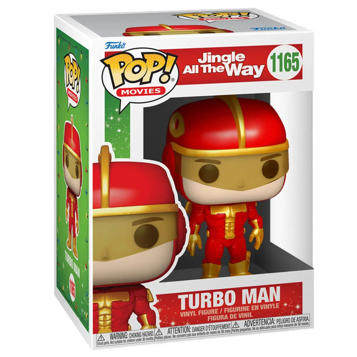 Funko POP! Jingle All the Way - Turbo Man Vinyl Figure - for just $11.99! 