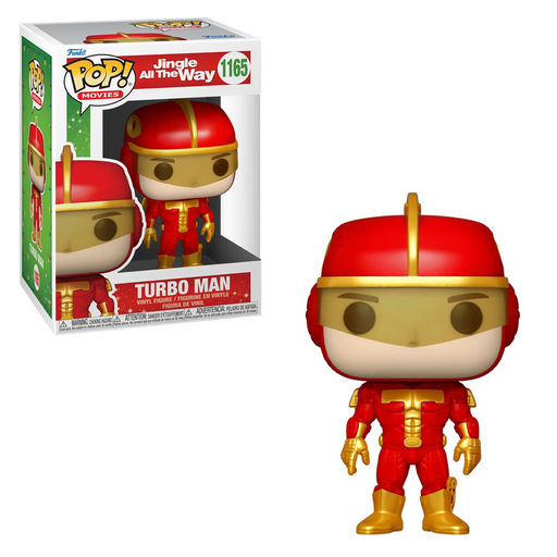 Funko POP! Jingle All the Way - Turbo Man Vinyl Figure - for just $11.99! 