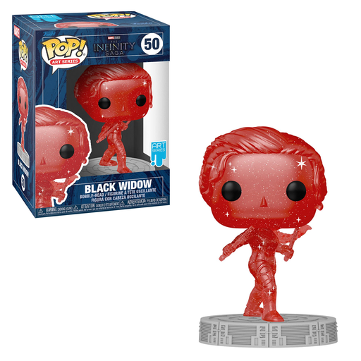 Funko POP! Marvel: Infinity Saga - Black Widow with Case (Artist's Series) Vinyl Figure #50 - for just $19.95! 