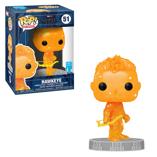 Funko POP! Marvel: Infinity Saga - Hawkeye with Case (Artist's Series) Vinyl Figure #51 - for just $19.95! 