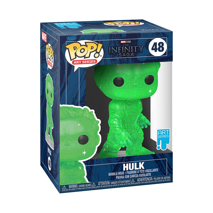 Funko POP! Marvel: Infinity Saga - Hulk with Case (Artist's Series) Vinyl Figure #48 - for just $19.95! 