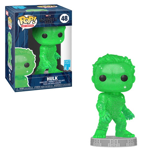 Funko POP! Marvel: Infinity Saga - Hulk with Case (Artist's Series) Vinyl Figure #48 - for just $19.95! 
