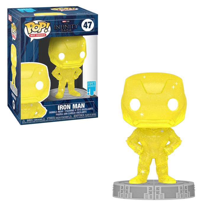 Funko POP! Marvel: Infinity Saga - Iron Man with Case (Artist's Series) Vinyl Figure #47 - for just $19.95! 