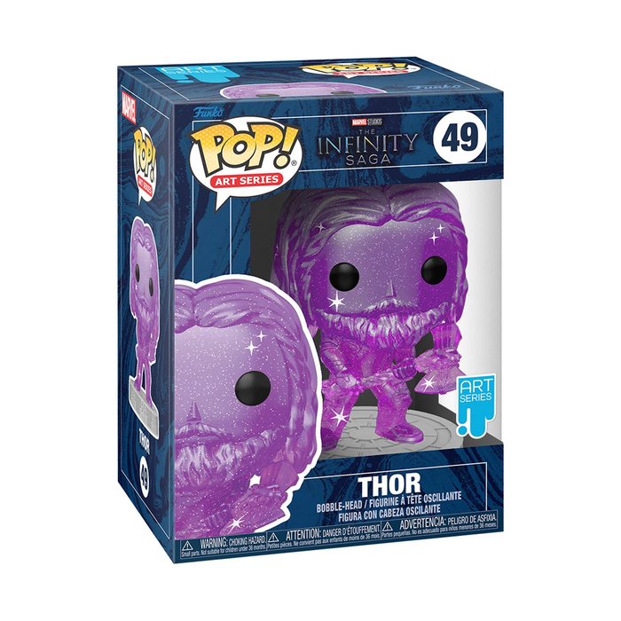 Funko POP! Marvel: Infinity Saga - Thor with Case (Artist's Series) Vinyl Figure #49 - for just $19.95! 