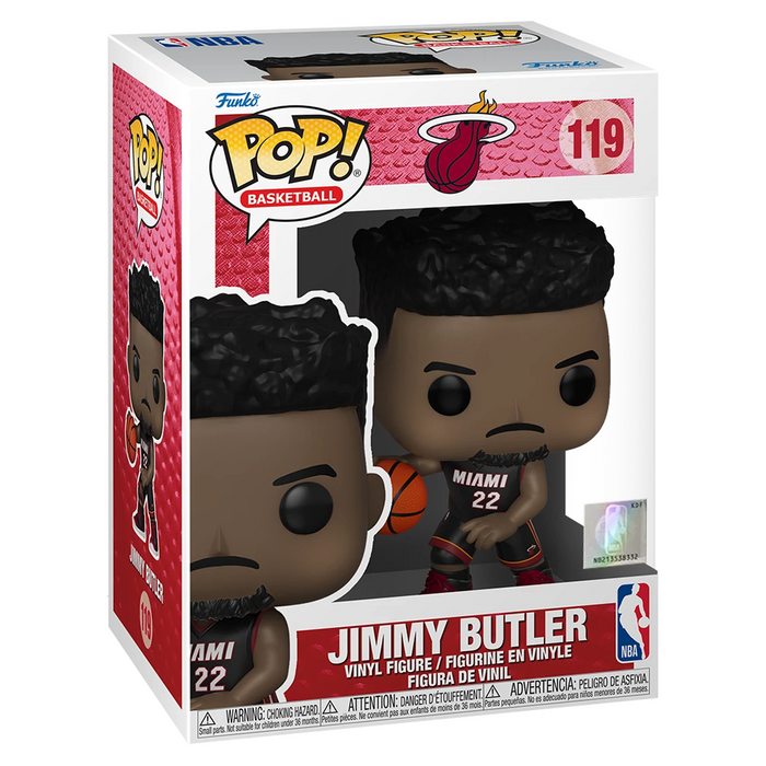 Funko POP! NBA: Heat - Jimmy Butler (Black Jersey) Vinyl Figure #119 - for just $11.99! 