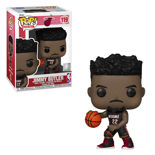 Funko POP! NBA: Heat - Jimmy Butler (Black Jersey) Vinyl Figure #119 - for just $11.99! 