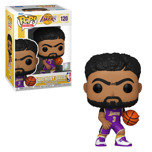Funko POP! NBA: Lakers - Anthony Davis (Purple Jersey) Vinyl Figure #120 - for just $11.99! 