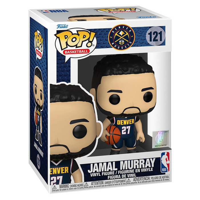 Funko POP! NBA: Nuggets - Jamal Murray (Dark Blue Jersey) Vinyl Figure #121 - for just $11.99! 