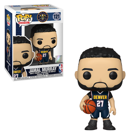 Funko POP! NBA: Nuggets - Jamal Murray (Dark Blue Jersey) Vinyl Figure #121 - for just $11.99! 