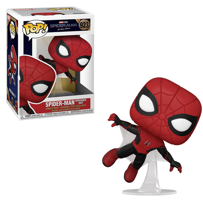 Funko POP! Marvel: Spider-Man No Way Home - Spider-Man Upgraded Suit Vinyl Figure #923 - for just $11.99! 