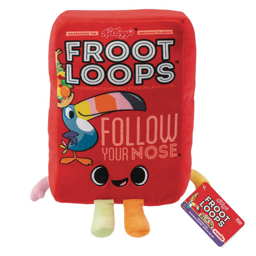 Funko Plush: Kelloggs - Froot Loops Cereal Box Plush - for just $10.99! 