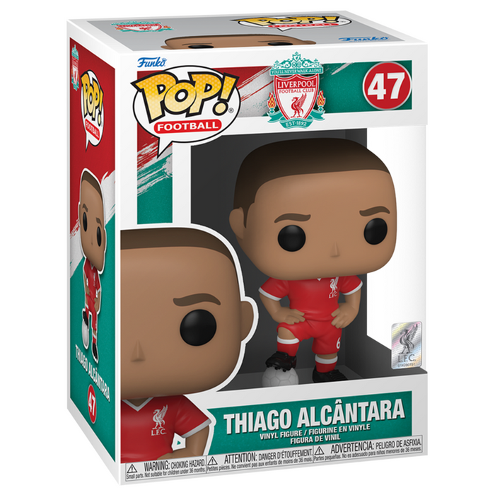 Funko POP! Football: Liverpool - Thiago Alcantara Vinyl Figure - for just $11.99! 