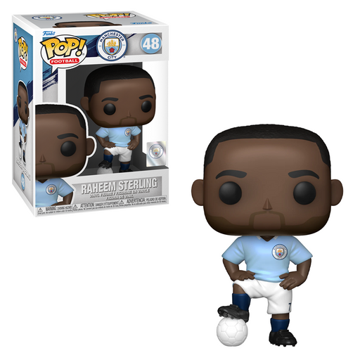 Funko POP! Football: Manchester City - Raheem Sterling Vinyl Figure #48 - for just $11.99! 