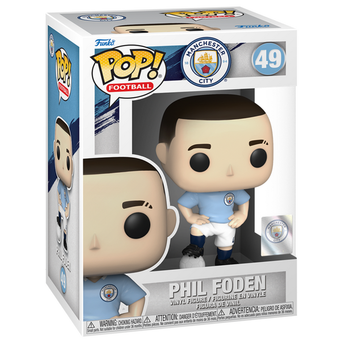 Funko POP! Football: Manchester City - Phil Foden Vinyl Figure #49 - for just $11.99! 
