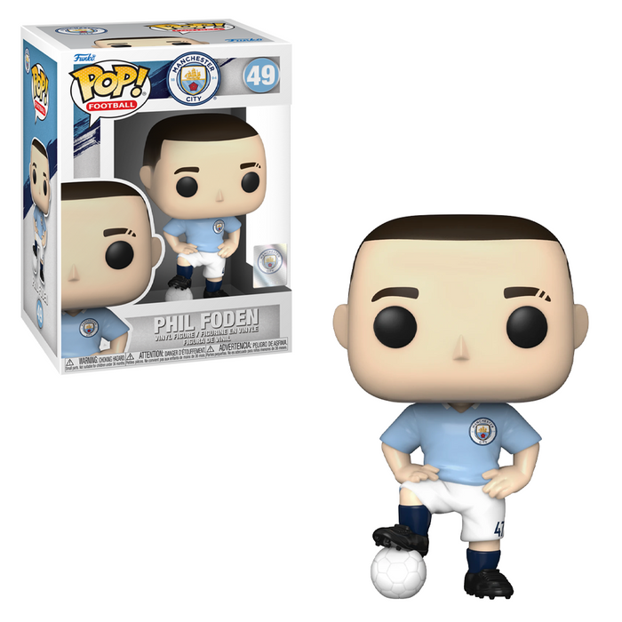 Funko POP! Football: Manchester City - Phil Foden Vinyl Figure #49 - for just $11.99! 