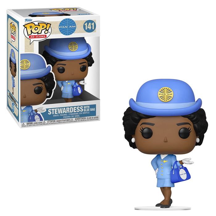 Funko POP! Pan Am - Stewardess with Blue Bag Vinyl Figure #141 - for just $11.99! 