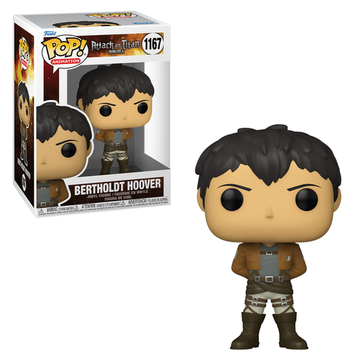 Funko POP! Attack on Titan - Season 3 Bertholdt Hoover Vinyl Figure #1167 - for just $11.99! 