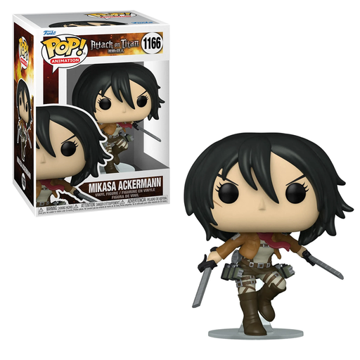 Funko POP! Attack on Titan - Season 3 Mikasa Ackermann Vinyl Figure #1166 - for just $11.99! 