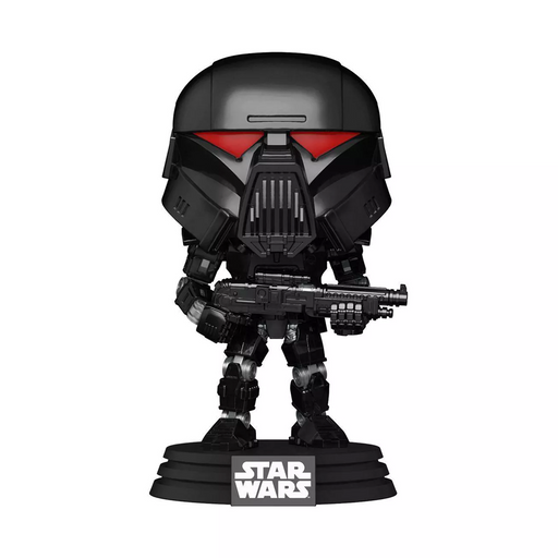 Funko POP! Star Wars: The Mandalorian - Dark Trooper (Battle) Vinyl Figure #466 - for just $11.99! 