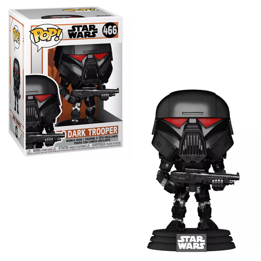 Funko POP! Star Wars: The Mandalorian - Dark Trooper (Battle) Vinyl Figure #466 - for just $11.99! 