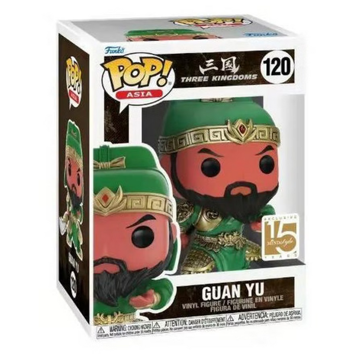 Funko POP! Three Kingdoms - Guan Yu Vinyl Figure #120 MindStyle Exclusive - for just $69.99! 
