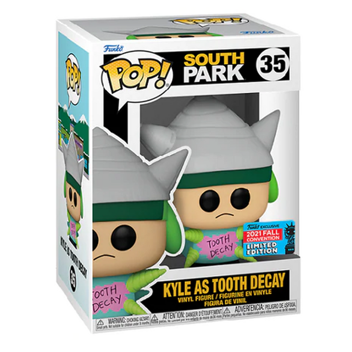 Funko POP! South Park - Kyle as Tooth Decay Vinyl Figure #35 2021 Fall Convention Exclusive - for just $19.99! 