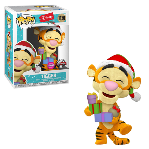 Funko POP! Disney: Holiday - Tigger (Flocked) Vinyl Figure #1130 Special Edition Exclusive - for just $29.99! 