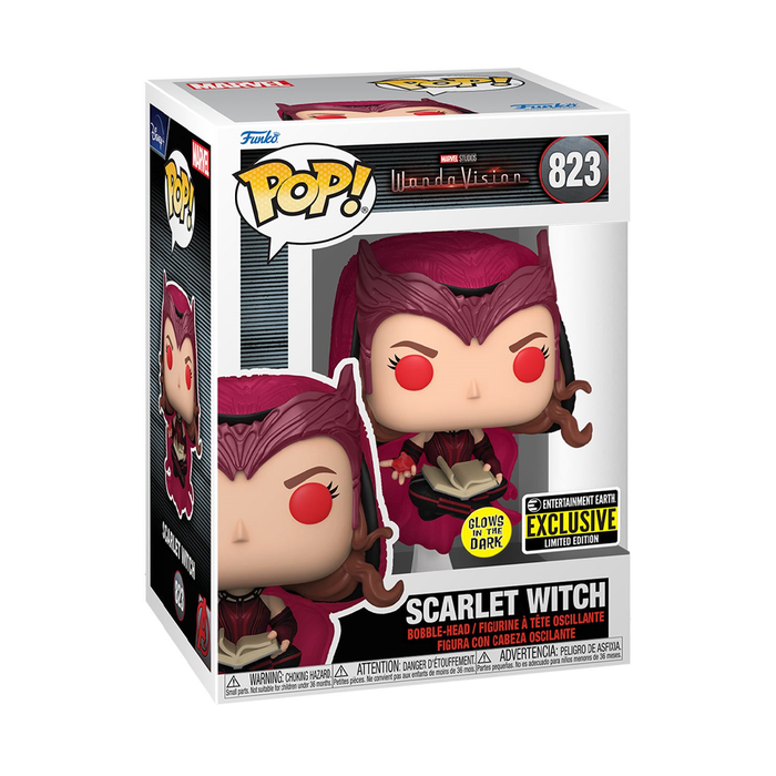 Funko POP! WandaVision - Scarlet Witch (Glow in the Dark) Vinyl Figure #823 Entertainment Earth Exclusive [READ DESCRIPTION] - for just $14.99! 