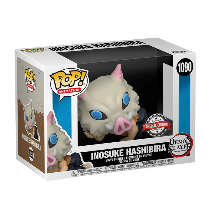 Funko POP! Demon Slayer: Kimetsu no Yaiba - Inosuke Hashibira Lounging in Mask Vinyl Figure #1080 Special Edition Exclusive - for just $30! 