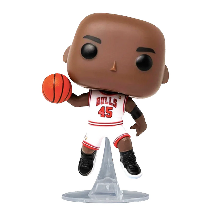 Funko POP! NBA: Chicago Bulls - Michael Jordan (White Jersey) Vinyl Figure #126 Special Edition Exclusive - for just $25.99! 