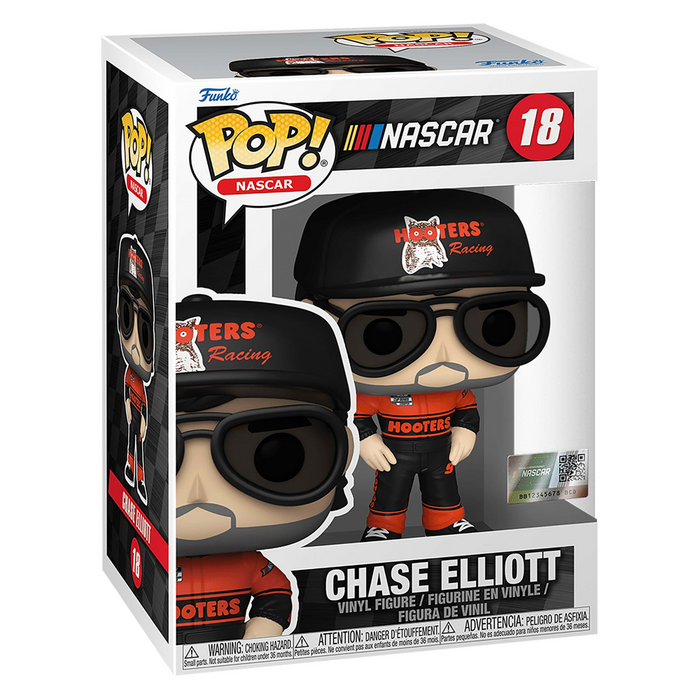 Funko POP! NASCAR - Chase Elliott (Hooters) Vinyl Figure - for just $11.99! 