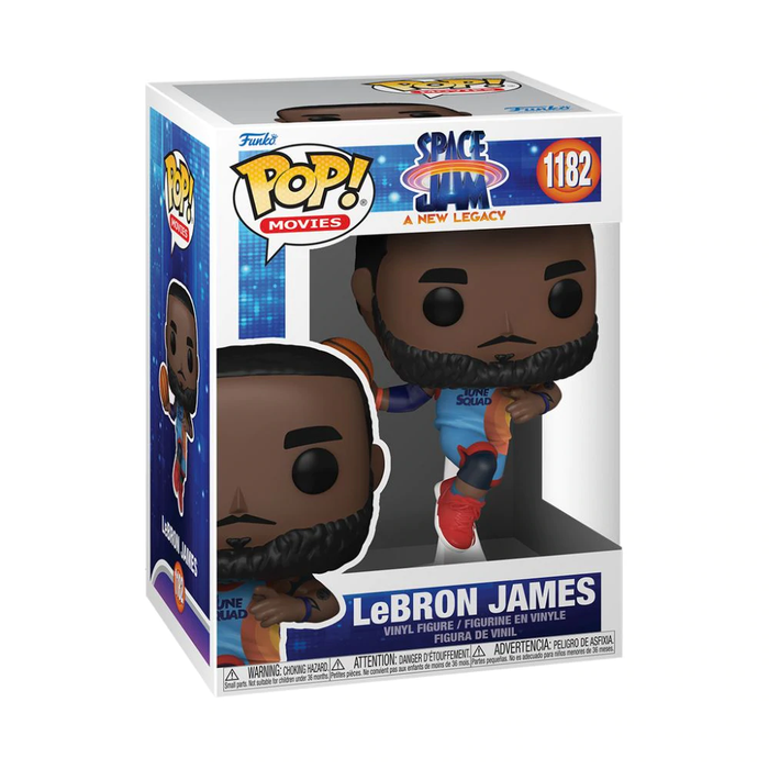 Funko POP! Space Jam - Lebron James Leaping Vinyl Figure #1182 - for just $11.99! 