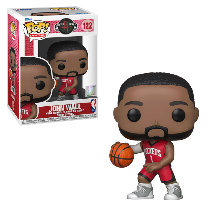Funko POP! NBA: Rockets - John Wall (Red Jersey) Vinyl Figure #122 - for just $11.99! 
