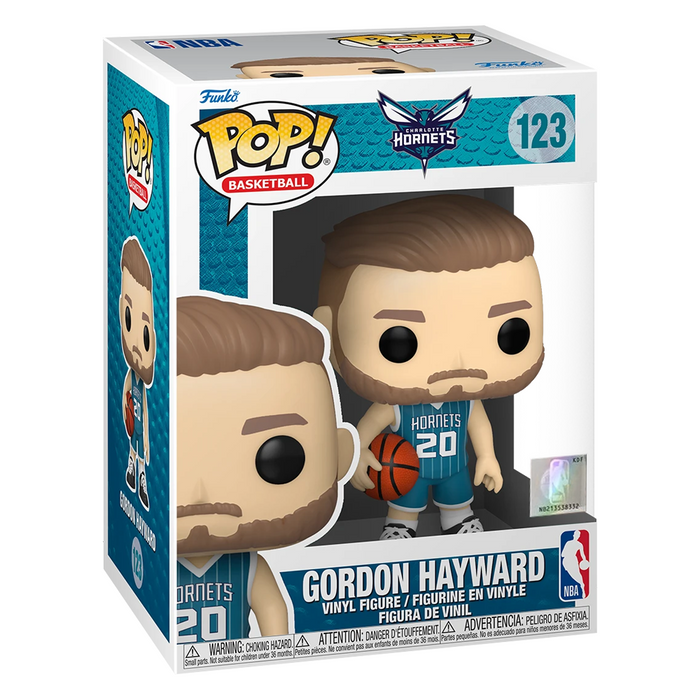 Funko POP! NBA: Hornets - Gordon Hayward (Teal Jersey) Vinyl Figure #123 - for just $11.99! 