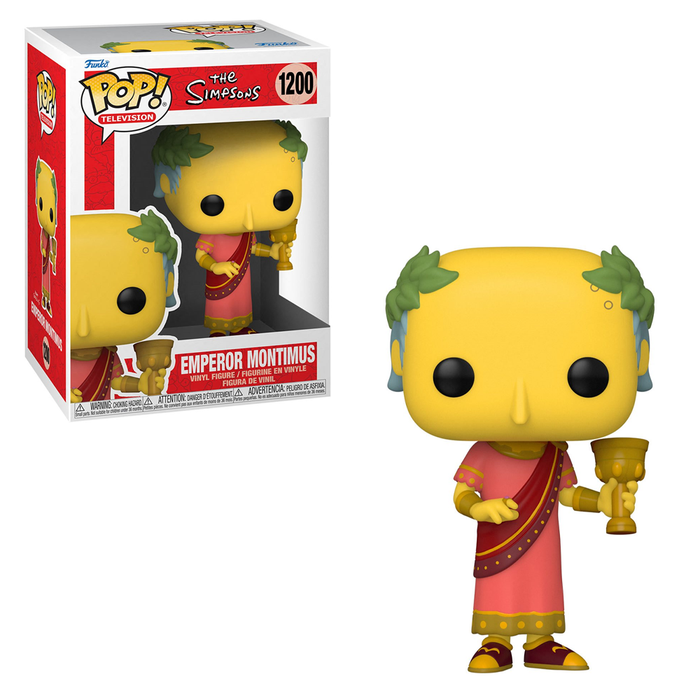 Funko POP! The Simpsons - Emperor Montimus Vinyl Figure #1200 - for just $11.99! 