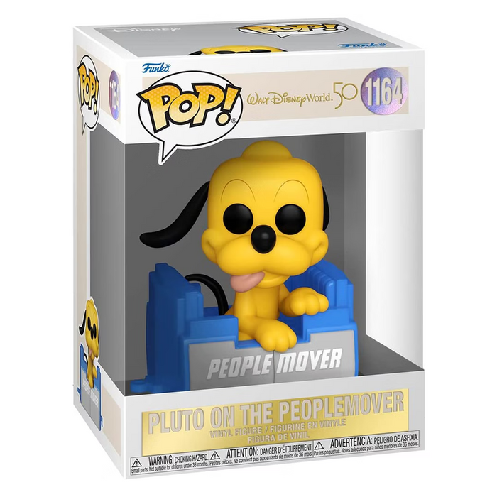 Funko POP! Walt Disney World 50th - Pluto on the People Mover Vinyl Figure #1164 - for just $11.99! 